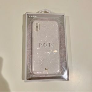 LAUT POP iPhone X case with 2 screen protectors